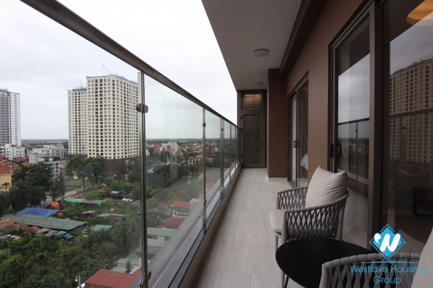Modern and luxury serviced apartment for rent in Tay Ho, Hanoi