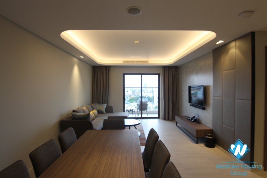 Modern and luxury serviced apartment for rent in Tay Ho, Hanoi