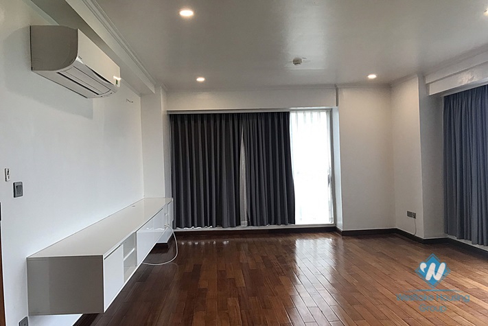 A high-end, spacious 4 bedroom apartment for rent in Ciputra, Tay Ho