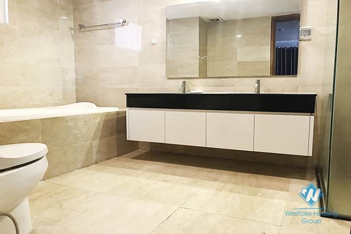 A high-end, spacious 4 bedroom apartment for rent in Ciputra, Tay Ho