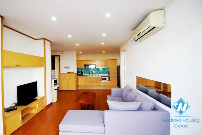 Splendid well-organized two-bedroom apartment on Kim Ma, Ba Dinh, Hanoi