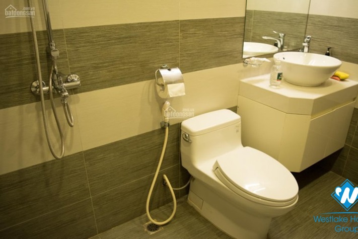 Two-bedroom apartment in the high building on Van Phuc, Ba Dinh