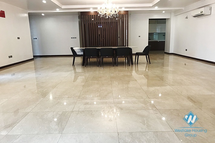 A high-end, spacious 4 bedroom apartment for rent in Ciputra, Tay Ho