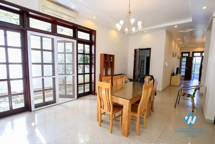A good villa with furnished furniture for rent in Ciputra D Block