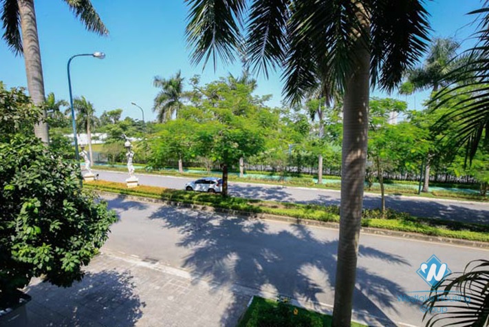 A good villa with furnished furniture for rent in Ciputra D Block