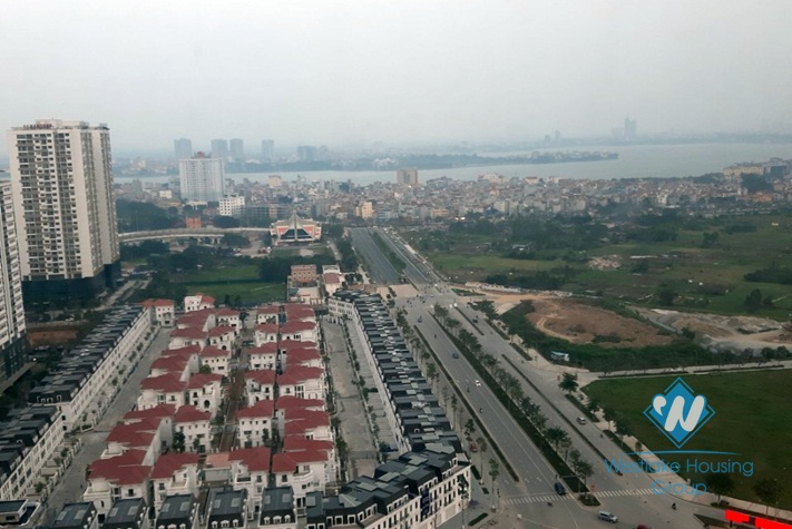 A brand new 3 bedroom apartment for rent in Ngoai Giao Doan, Tay Ho, Ha Noi