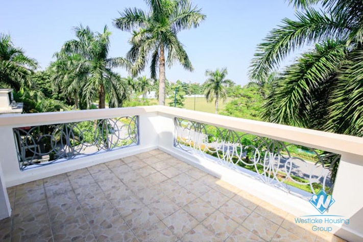 A good villa with furnished furniture for rent in Ciputra D Block