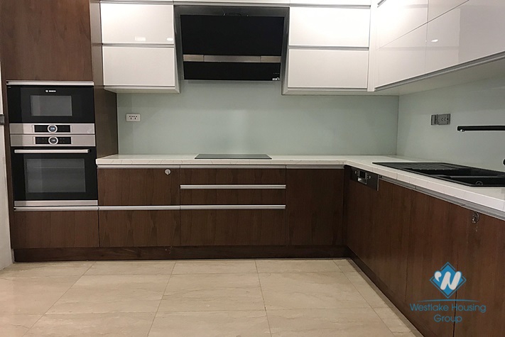 A high-end, spacious 4 bedroom apartment for rent in Ciputra, Tay Ho