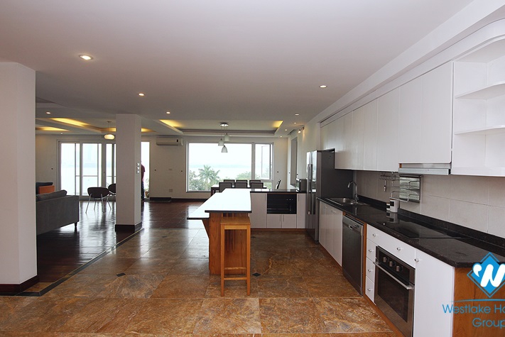 High quality apartment with lake view for rent in Westlake area, Hanoi