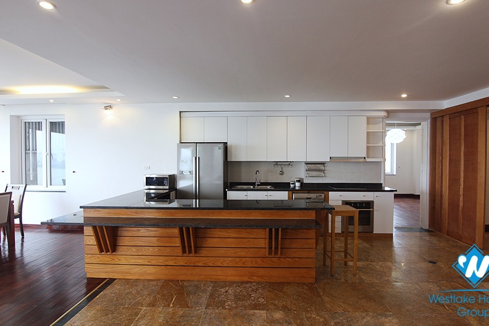 High quality apartment with lake view for rent in Westlake area, Hanoi