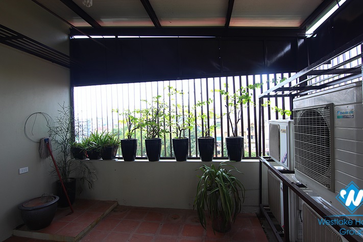 A newly renovated three-bedroom house on Au Co st, Tay Ho district