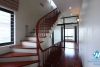 A newly renovated three-bedroom house on Au Co st, Tay Ho district