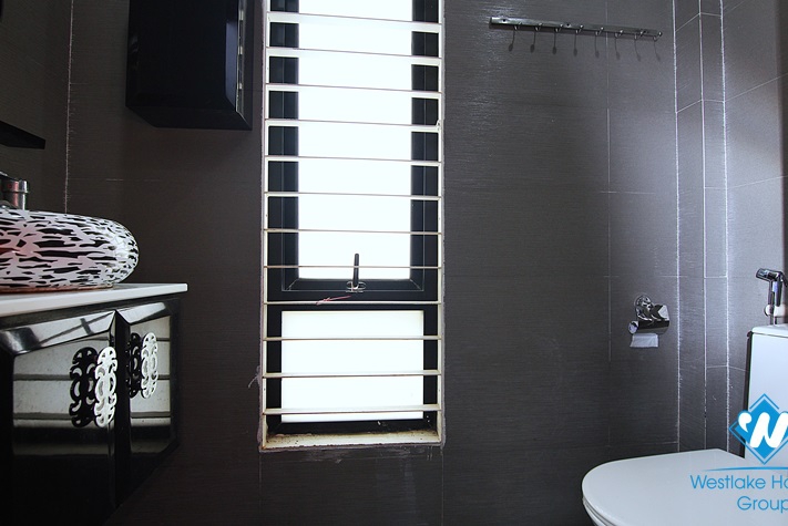 A newly renovated three-bedroom house on Au Co st, Tay Ho district