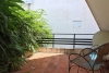 Unfurnished house with big yard for rent in Xuan Dieu, Tay Ho, Ha Noi