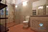 Unfurnished house with big yard for rent in Xuan Dieu, Tay Ho, Ha Noi