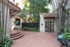 Unfurnished house with big yard for rent in Xuan Dieu, Tay Ho, Ha Noi