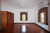 Nice house with large courtyard for rent in Tay Ho area, Westlake, Hanoi, Vietnam.