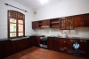 Nice house with large courtyard for rent in Tay Ho area, Westlake, Hanoi, Vietnam.