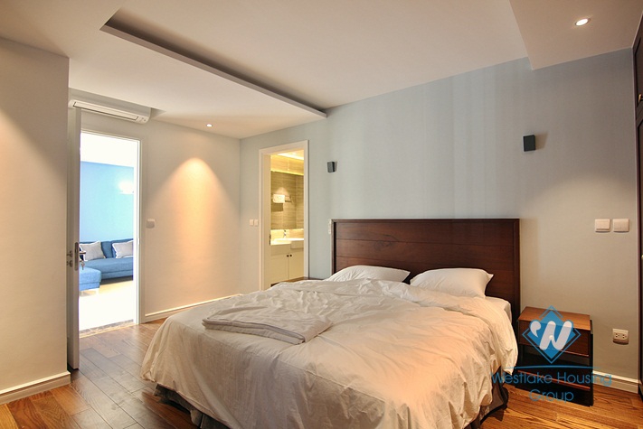 A new and nice 3 bedroom apartment in De Leroi Soleil, Xuan Dieu, Tay Ho