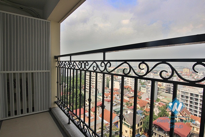 A new and nice 3 bedroom apartment in De Leroi Soleil, Xuan Dieu, Tay Ho