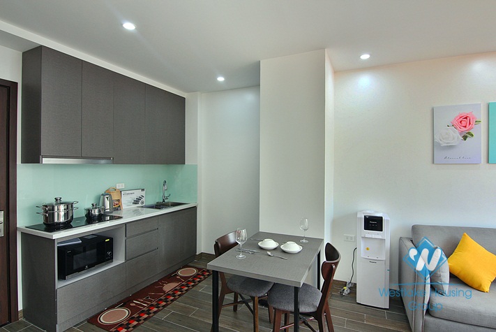 A brand new  1 bedroom apartment with balcony for rent in To Ngoc Van, Tay Ho, Ha Noi