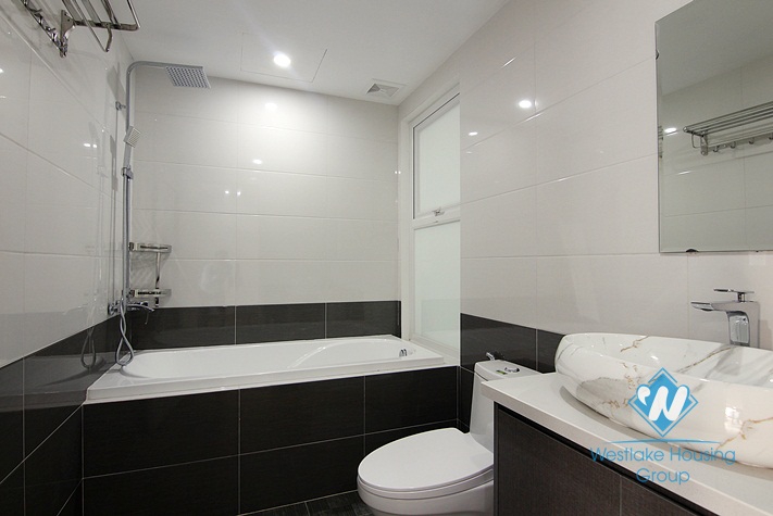 A brand new  1 bedroom apartment with balcony for rent in To Ngoc Van, Tay Ho, Ha Noi
