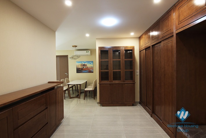 A nice 3 bedroom apartment for rent in Ciputra, Hanoi