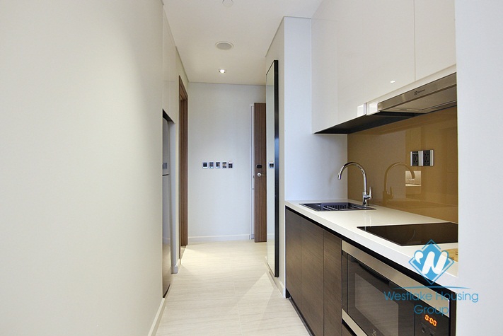 A high floor studio for rent in Dang thai mai, Tay ho, Ha noi