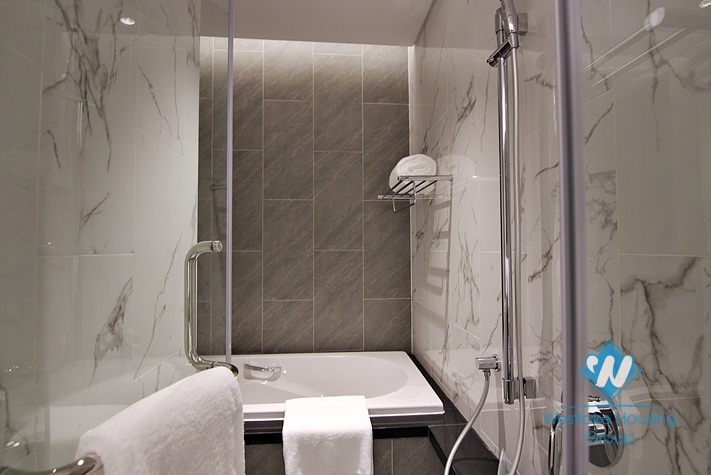 A high floor studio for rent in Dang thai mai, Tay ho, Ha noi