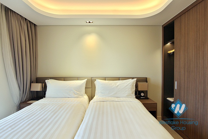 A high floor studio for rent in Dang thai mai, Tay ho, Ha noi