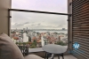 A high floor studio for rent in Dang thai mai, Tay ho, Ha noi