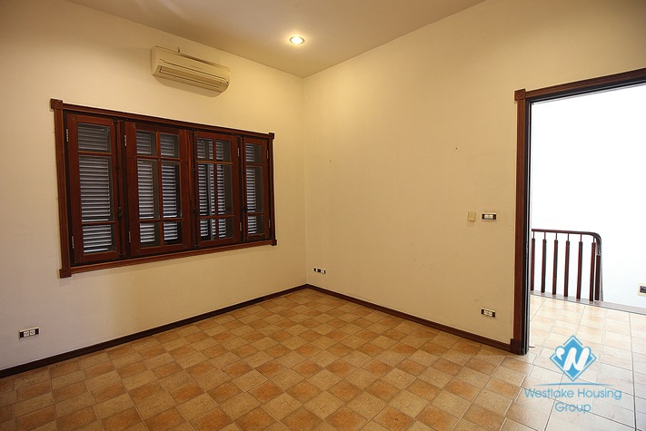 Spacious unfurnished house for rent near UNIS, Ciputra, Tay Ho