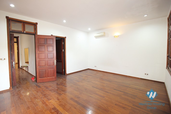 Spacious unfurnished house for rent near UNIS, Ciputra, Tay Ho