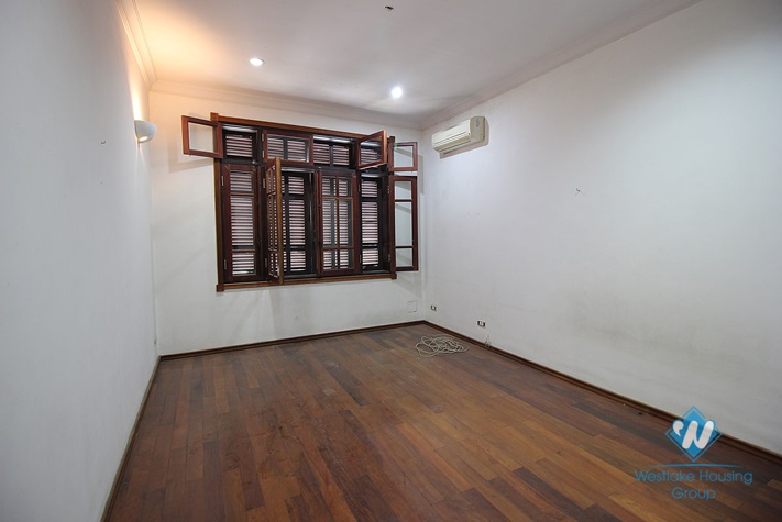 Spacious unfurnished house for rent near UNIS, Ciputra, Tay Ho