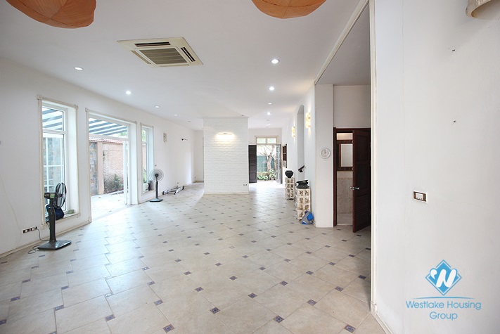 Spacious unfurnished house for rent near UNIS, Ciputra, Tay Ho