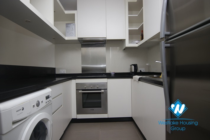 An affordable two-bedroom apartment in Hoa Binh Green, Duong Buoi, Ba Dinh, Hanoi