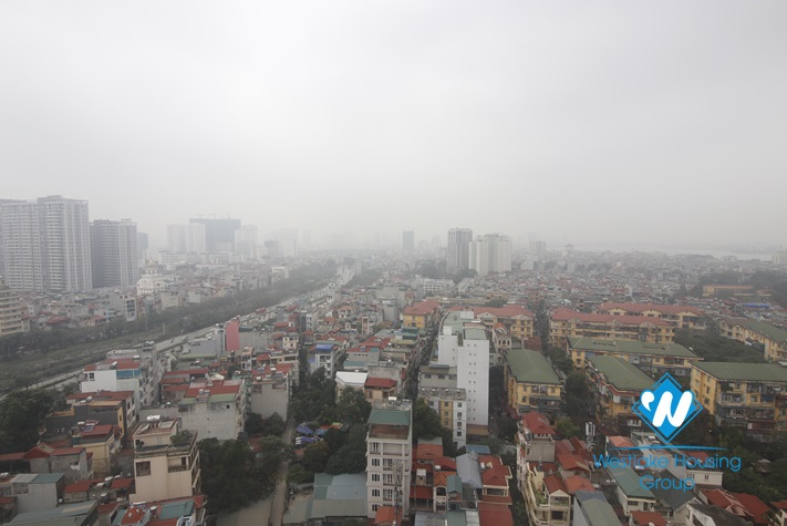 An affordable two-bedroom apartment in Hoa Binh Green, Duong Buoi, Ba Dinh, Hanoi