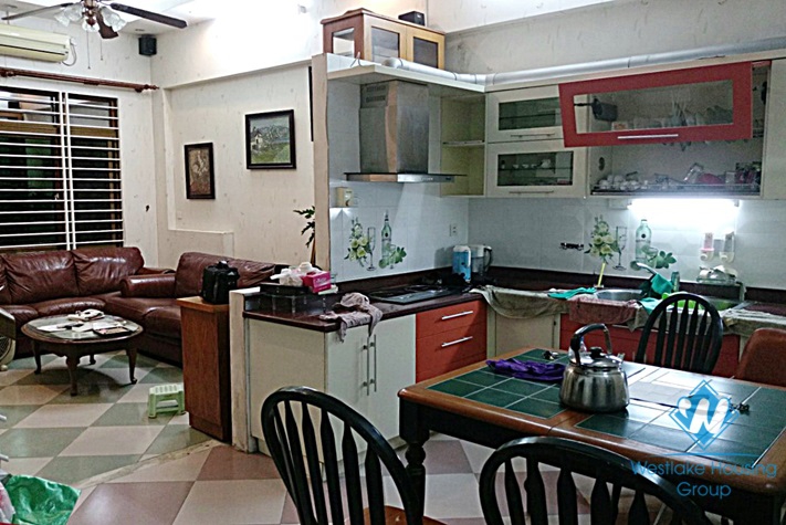 An affordable three-bedroom house near Hoang Hoa Tham Ba Dinh Hanoi