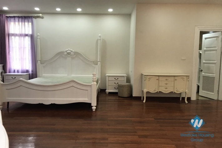 A gorgeous villa with beautiful garden for rent in Ciputra Complex