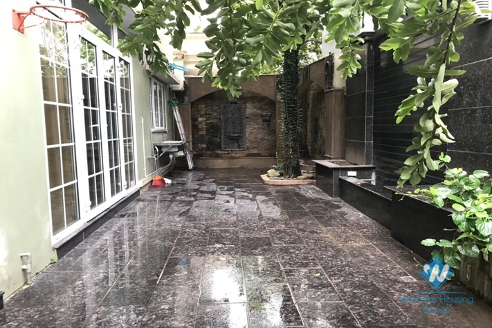 A gorgeous villa with beautiful garden for rent in Ciputra Complex