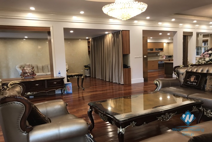 A gorgeous villa with beautiful garden for rent in Ciputra Complex