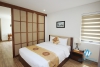 Japanese style 1 bedroom apartment for rent in Kim Ma Thuong, Ba Dinh