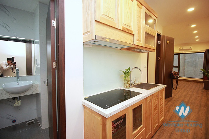 Brand new one bedroom apartment for rent in Dao Tan, Ba Dinh