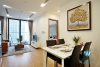 Morden 1 bedroom apartment for rent in Vinhome Metropolis, Lieu Giai, Ba Dinh