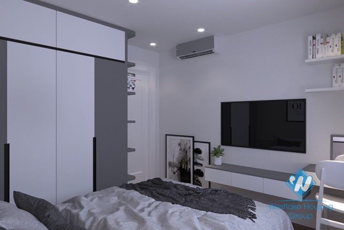 Morden 2 bedroom apartment for rent in Dcapital building, Tran Duy Hung, Cau Giay