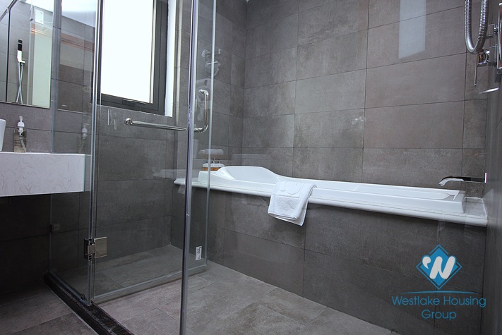 Japanese style 1 bedroom apartment for rent in Kim Ma Thuong, Ba Dinh
