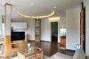 Lake view one bedroom apartment for rent in Truc Bach area