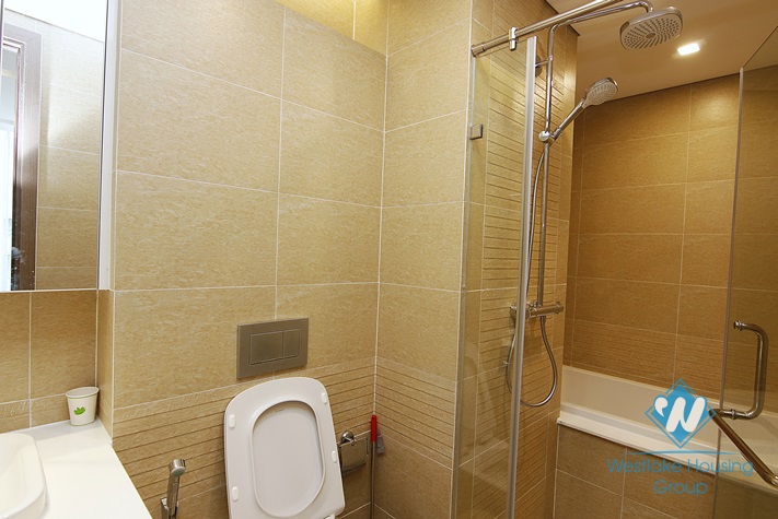 Brand new 2 bedroom apartment for rent in Metropolis Lieu Giai, Ba Dinh