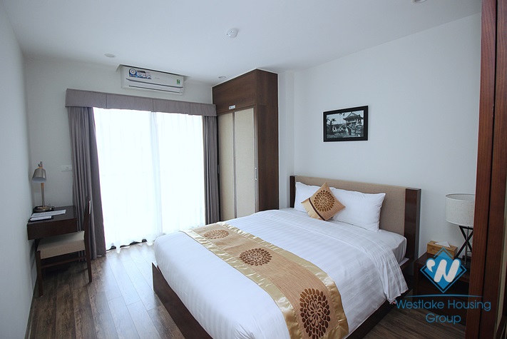 Japanese style 1 bedroom apartment for rent in Kim Ma Thuong, Ba Dinh