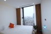 High floor 2 bedroom apartment for rent in M2 building Metropolis, Ba Dinh